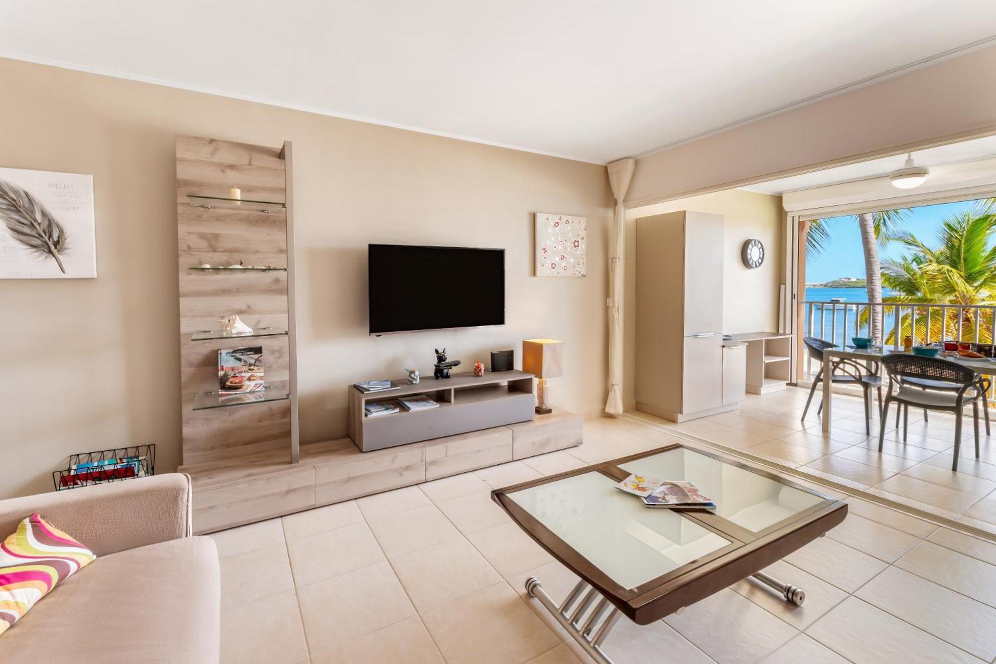 Vue Imprenable Sur Le Lagon, Appartement 1Ch 4P Baie Nettlé Extérieur photo