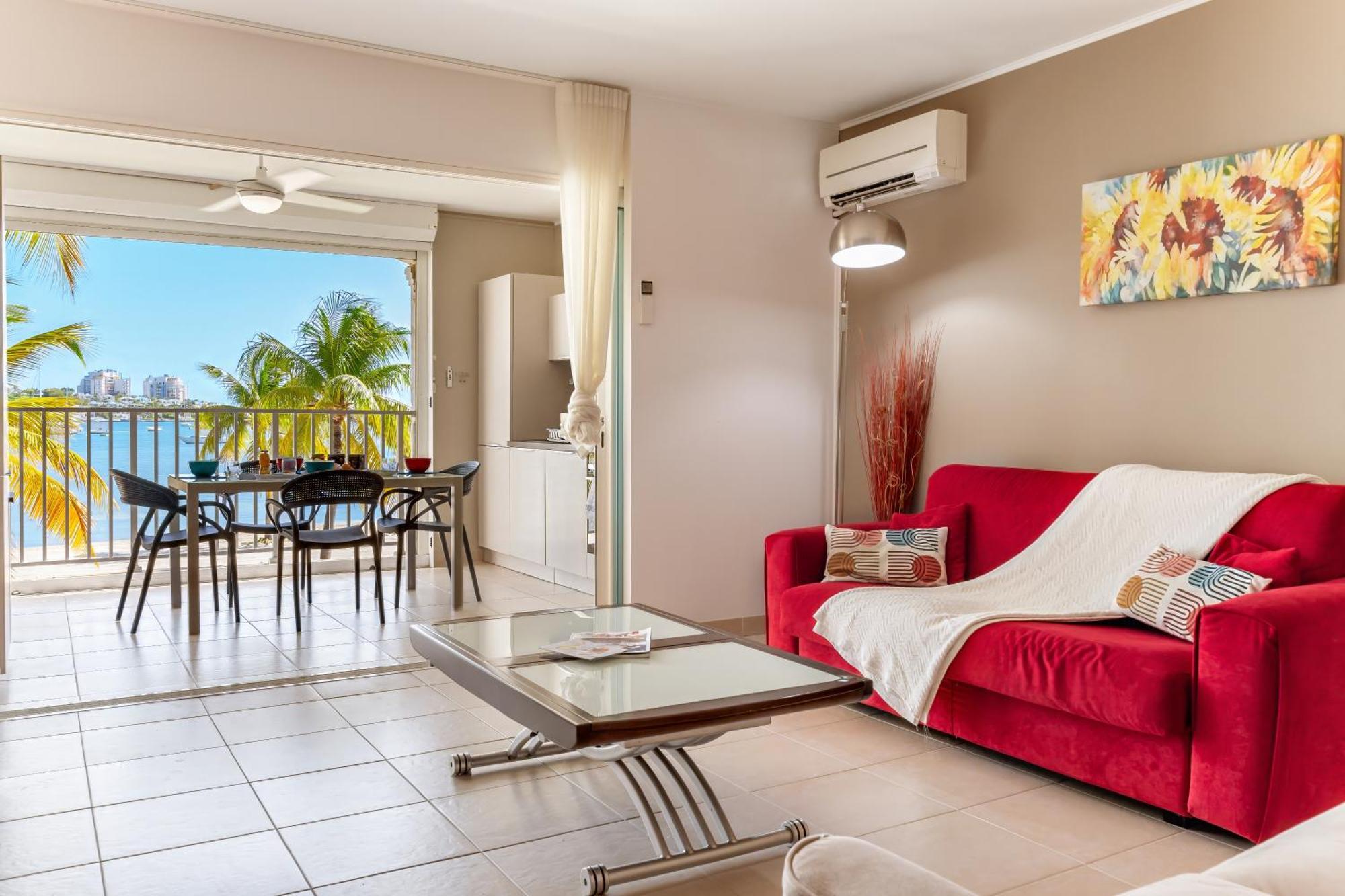 Vue Imprenable Sur Le Lagon, Appartement 1Ch 4P Baie Nettlé Extérieur photo